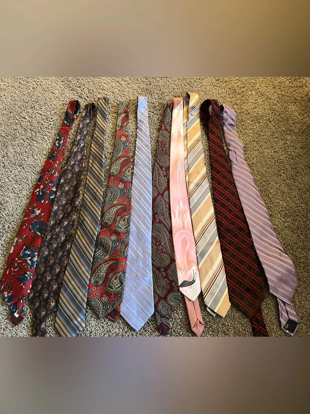 34 Tie Lot Multiple Brands/Vintage